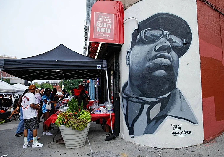Brooklyn hip-hop mural