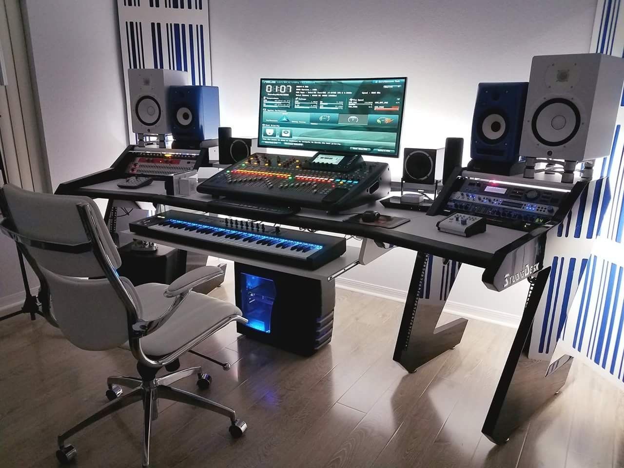 Music studio cover art