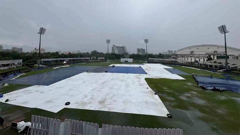 Afghanistan Vs New Zealand Test Washed Out Without Ball Being Bowled